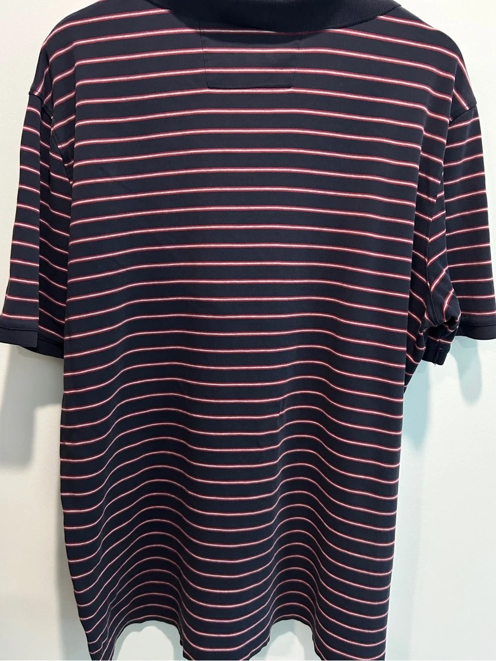 Banana Republic Luxury Touch Men’s Tall XXL Striped Polo Standard Fit